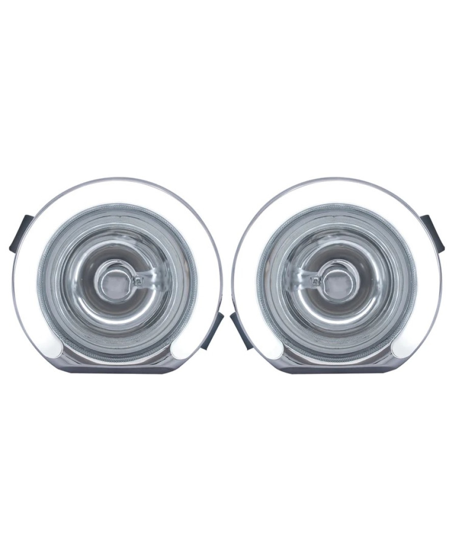 Blackcat Bolero Fog lamp with DRL (Set of 2) With Wiring Harness and Switch; High Power LED
